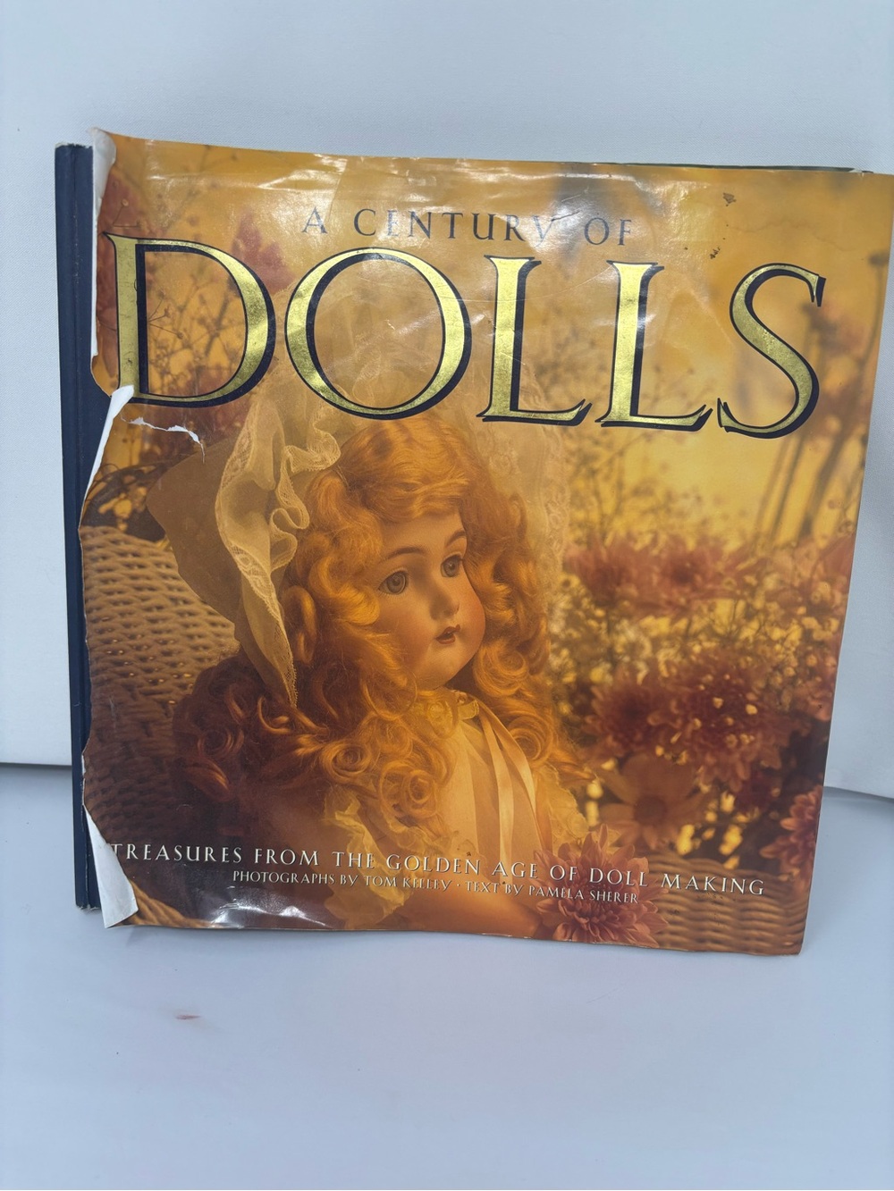 A Century of Dolls Hardcover Book - Yellow Cover